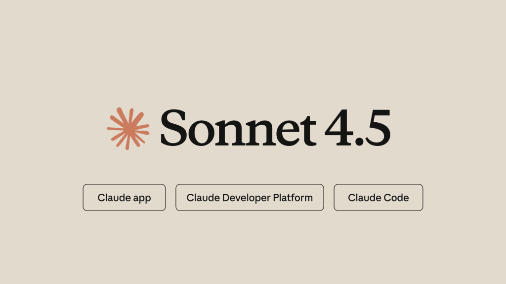 sonnet 4.5 released
